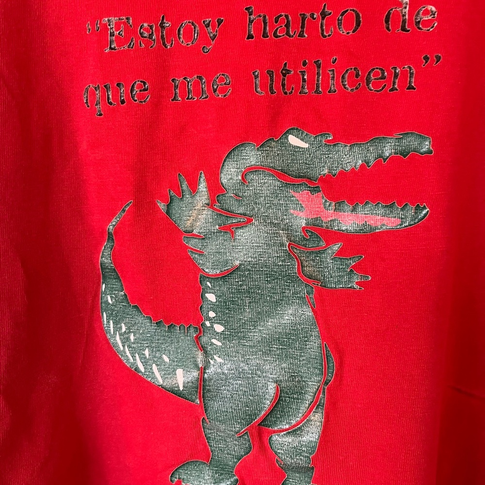 “I’m tired of being used” crocodile tee